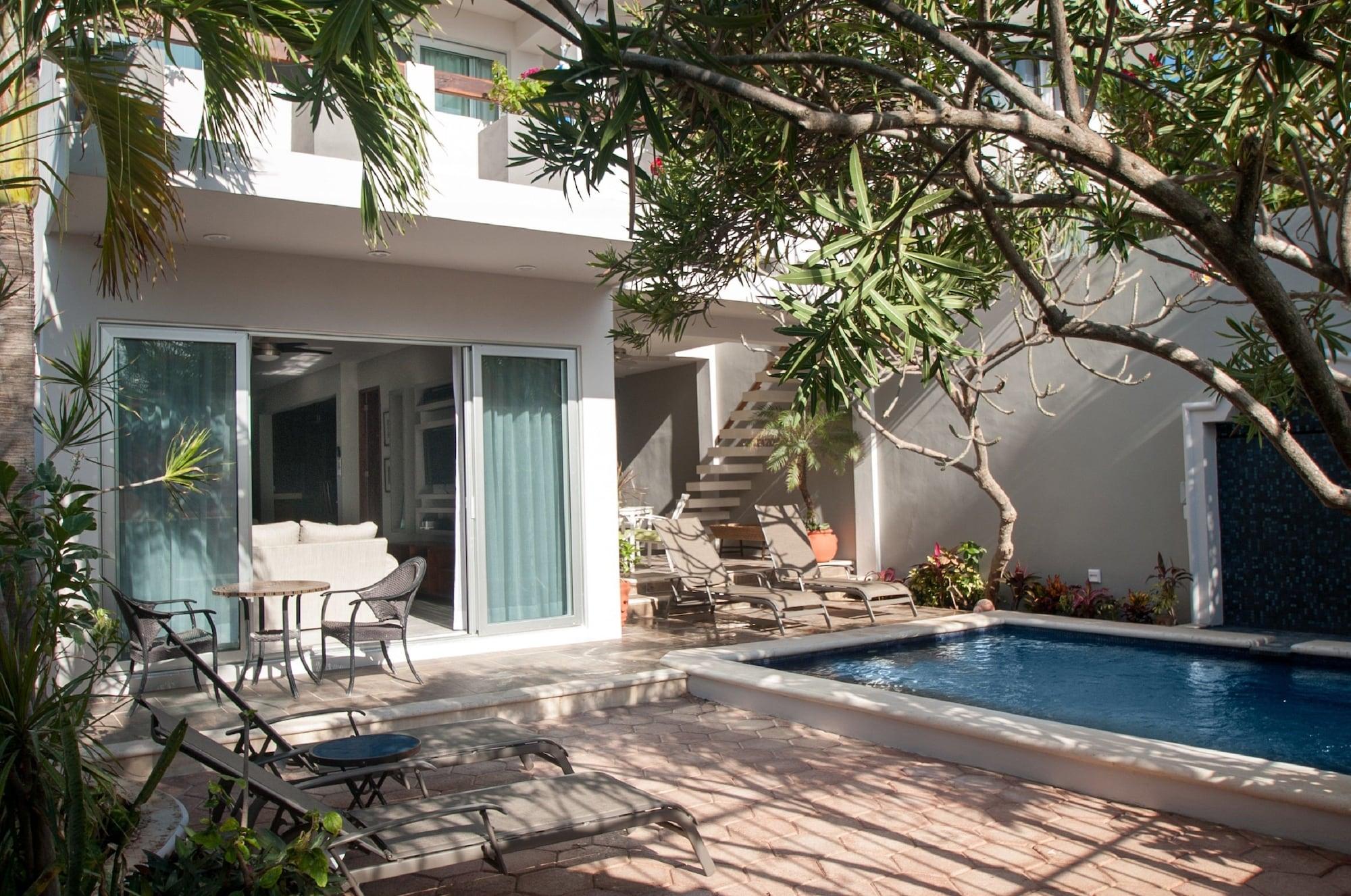 Casa Agua Azul Villa Puerto Morelos Buitenkant foto