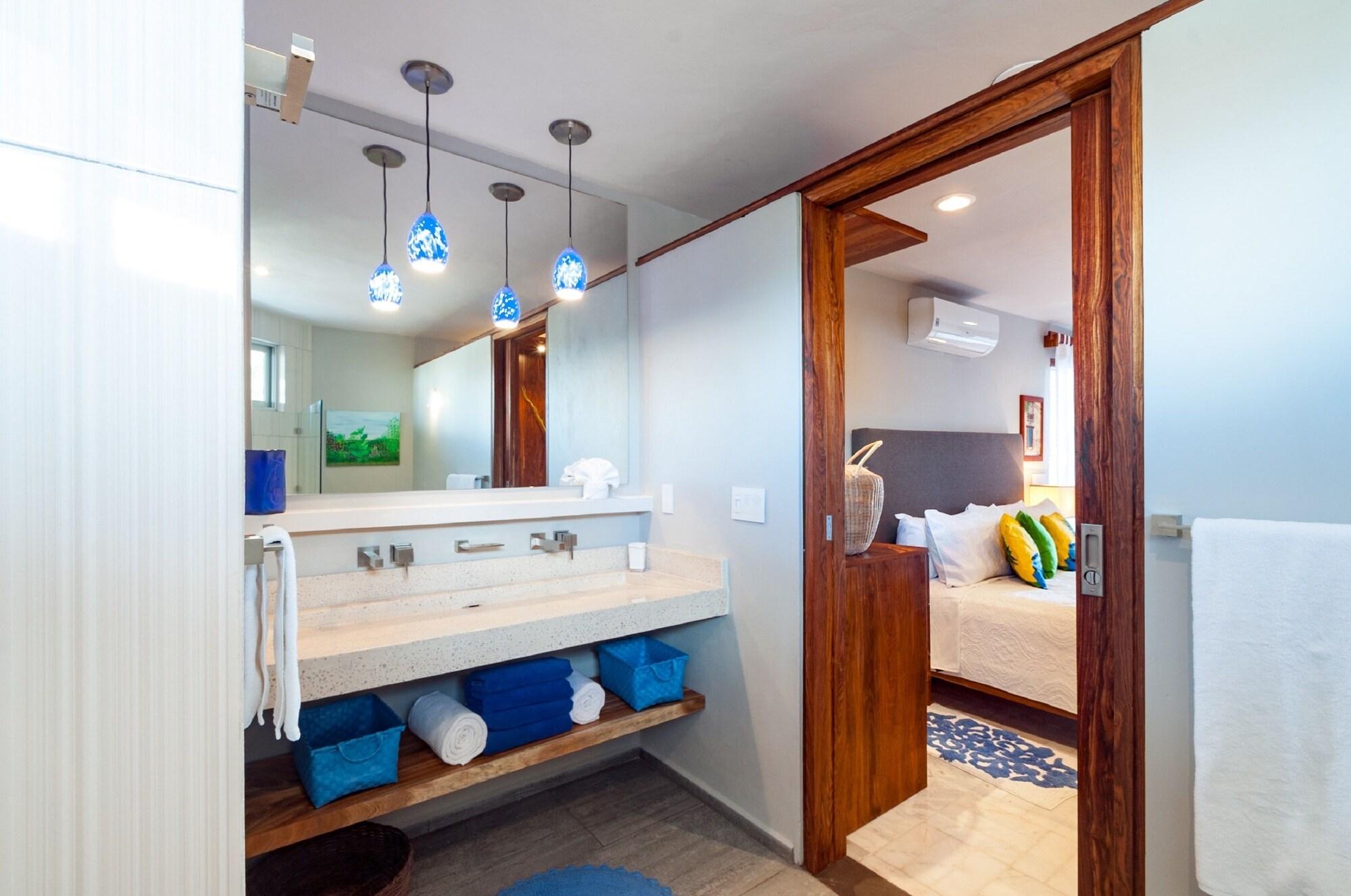 Casa Agua Azul Villa Puerto Morelos Buitenkant foto