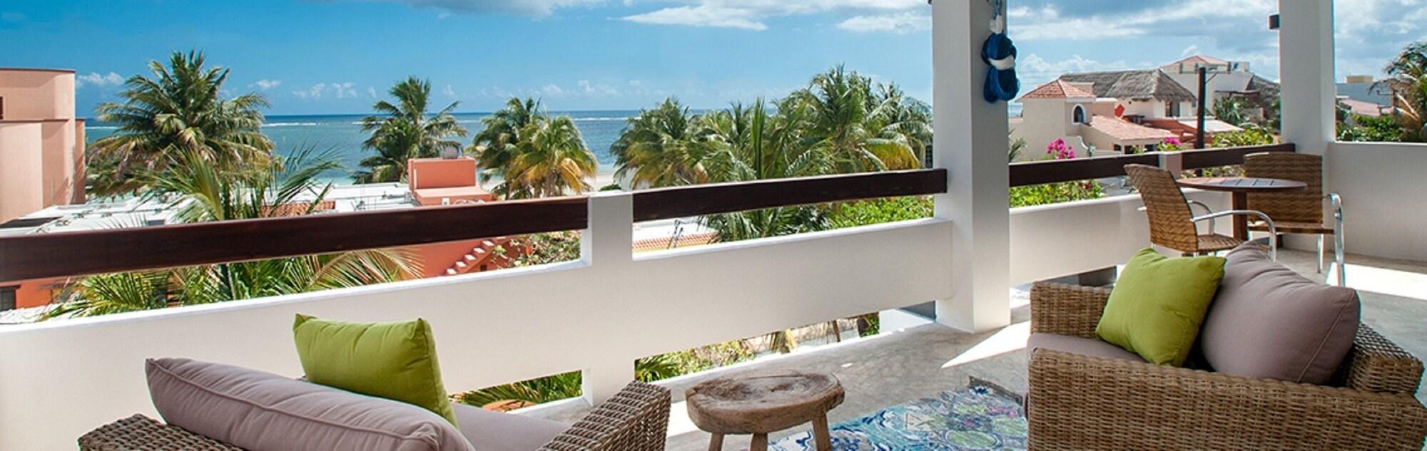 Casa Agua Azul Villa Puerto Morelos Buitenkant foto