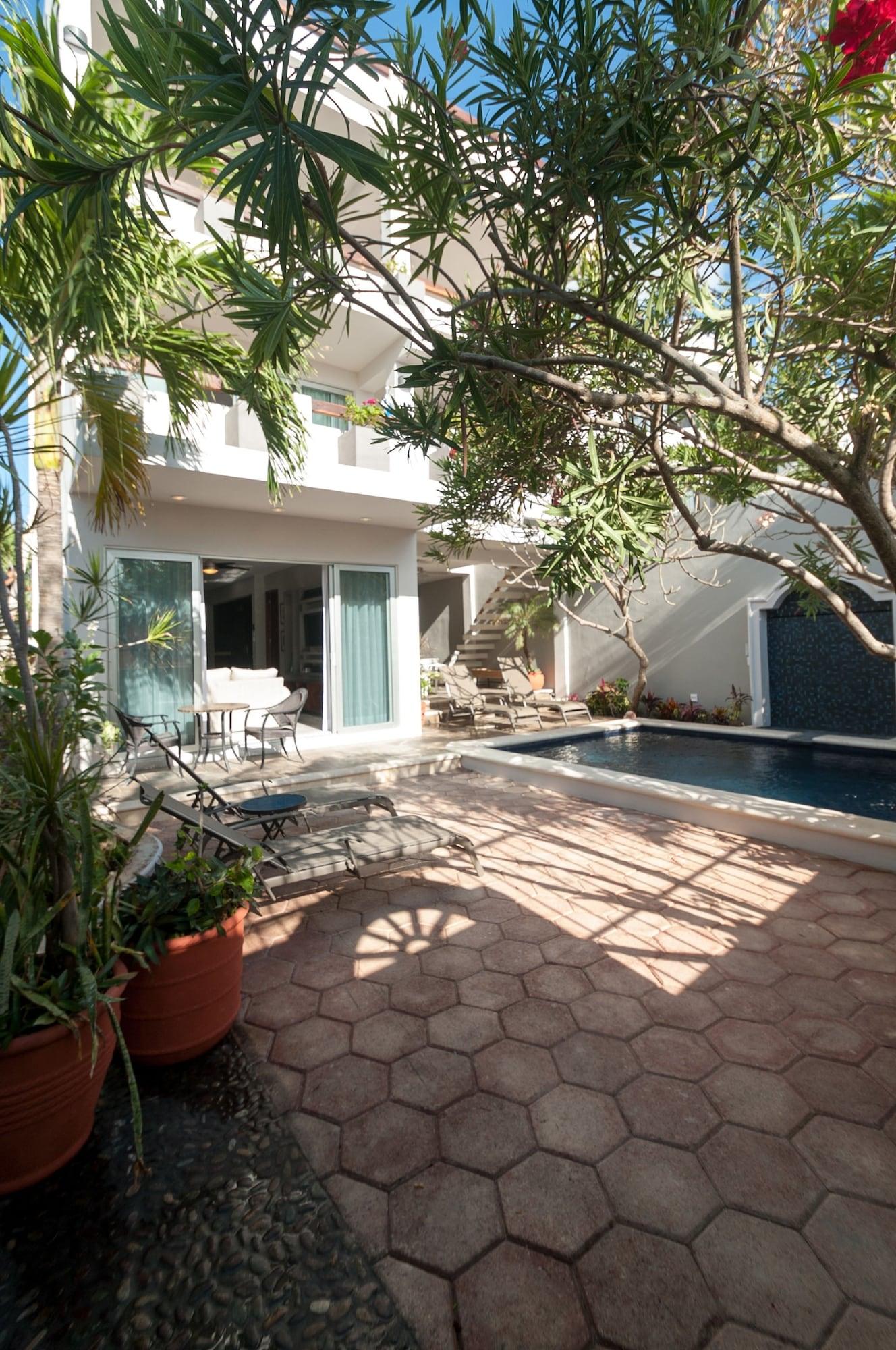 Casa Agua Azul Villa Puerto Morelos Buitenkant foto
