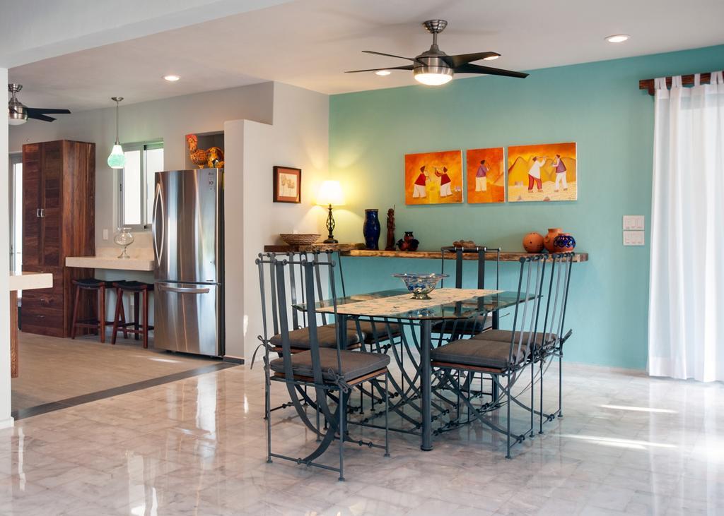 Casa Agua Azul Villa Puerto Morelos Buitenkant foto