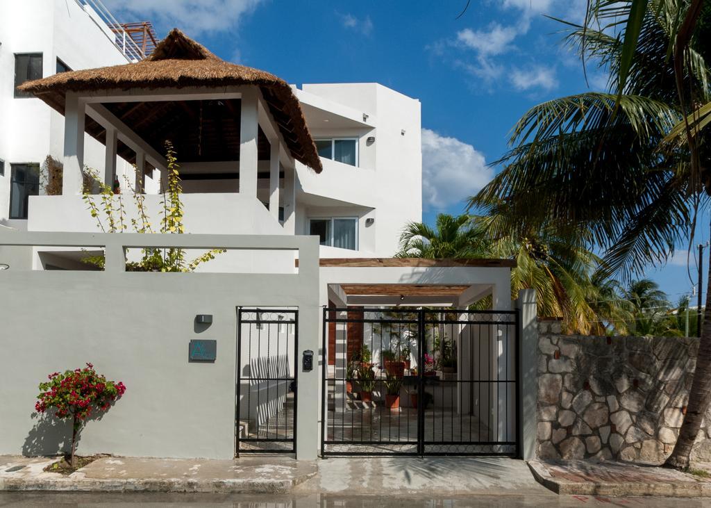 Casa Agua Azul Villa Puerto Morelos Buitenkant foto