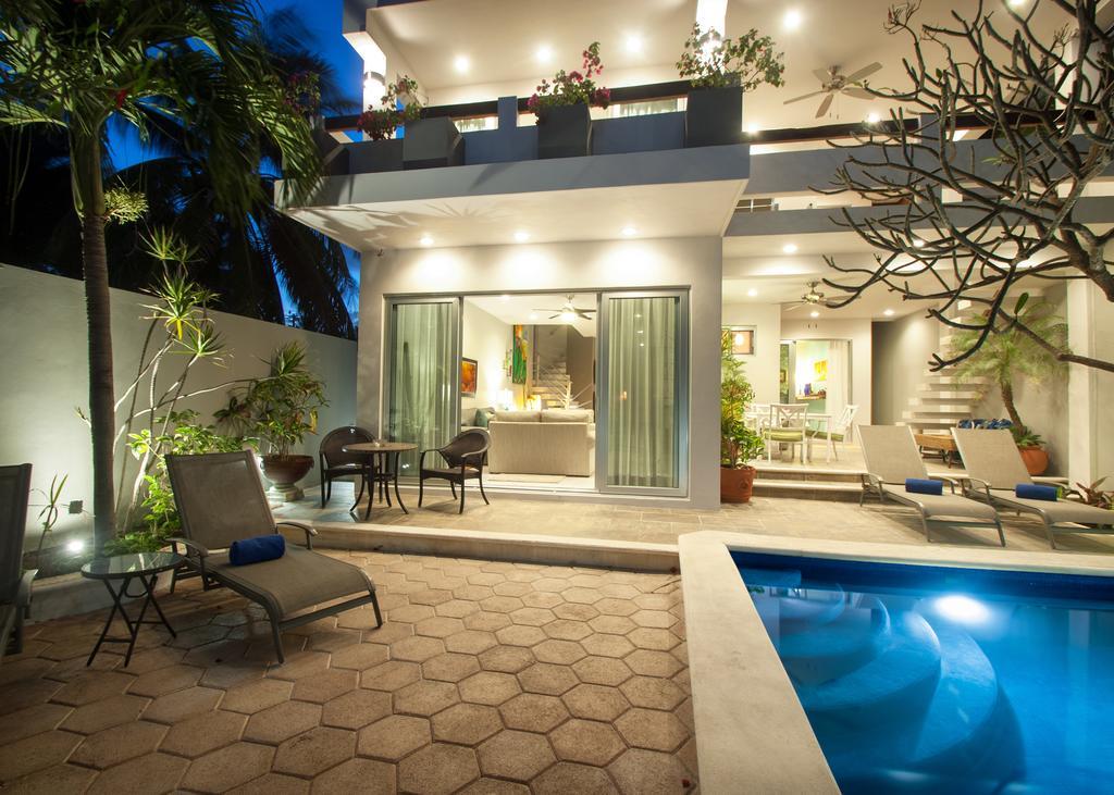 Casa Agua Azul Villa Puerto Morelos Buitenkant foto