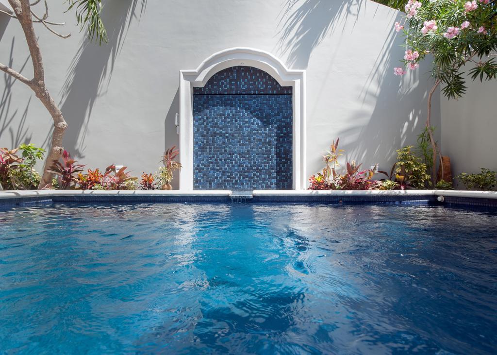 Casa Agua Azul Villa Puerto Morelos Buitenkant foto