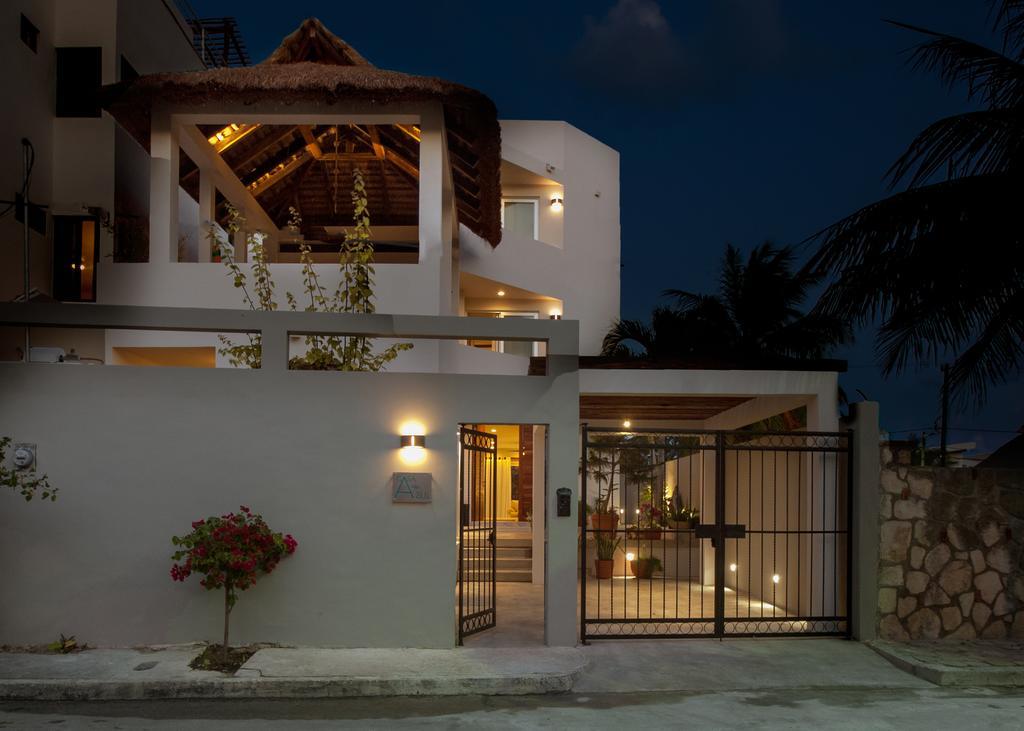 Casa Agua Azul Villa Puerto Morelos Buitenkant foto