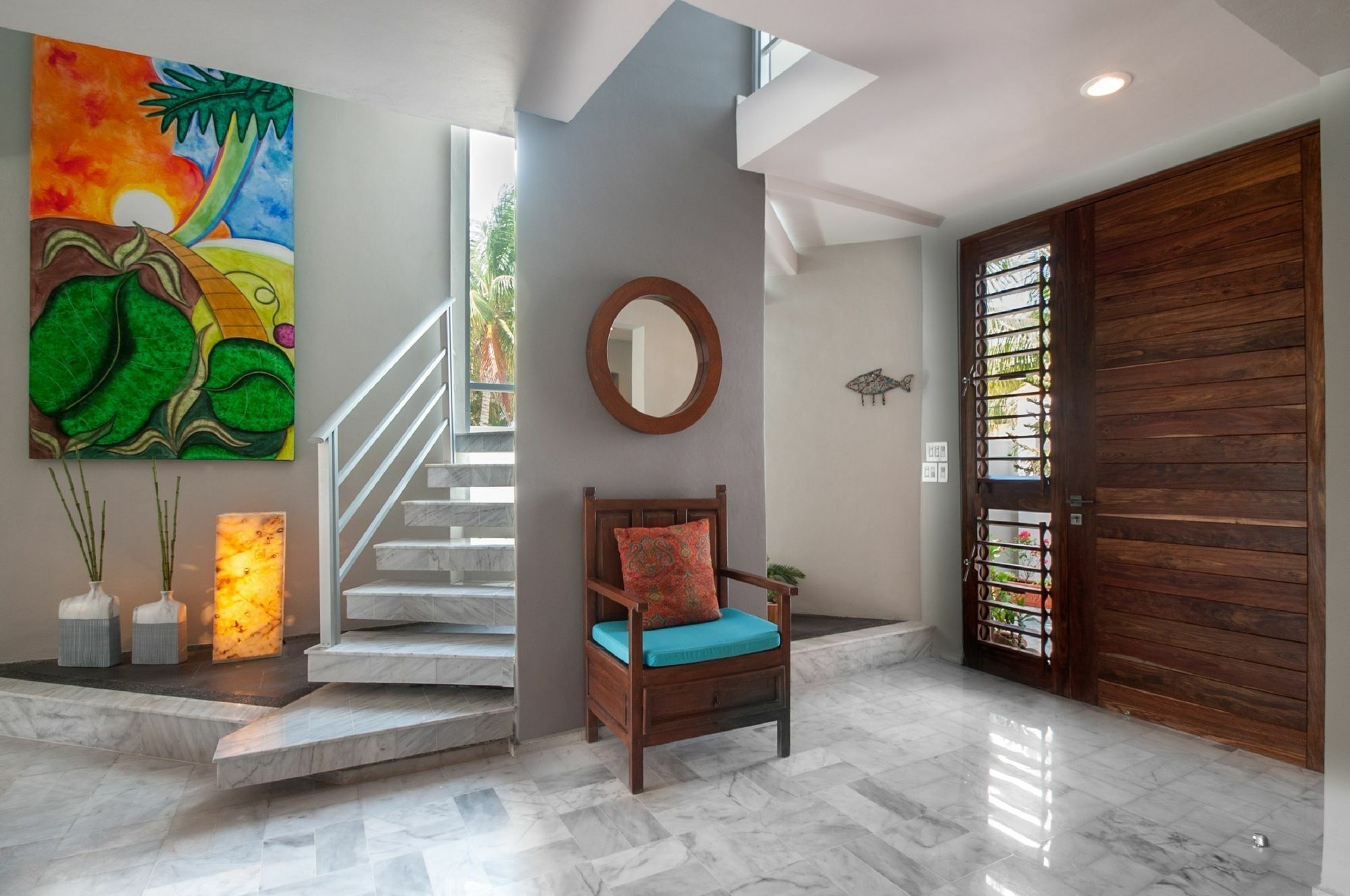 Casa Agua Azul Villa Puerto Morelos Buitenkant foto